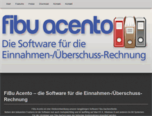 Tablet Screenshot of fibu.com